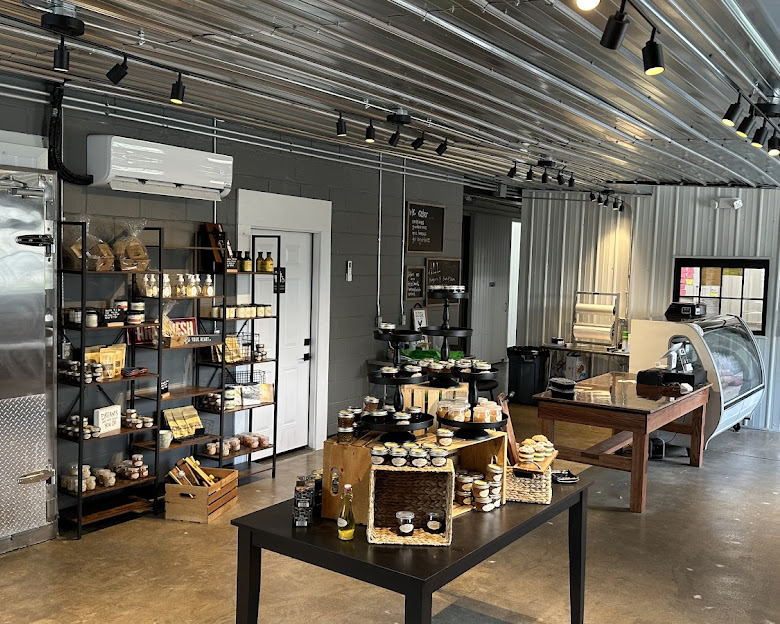 Inside Owen's Butcher Block shop in Mooresville, Indiana
